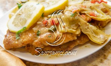 دجاج مشوي مع الأرضي شوكي للرجيم