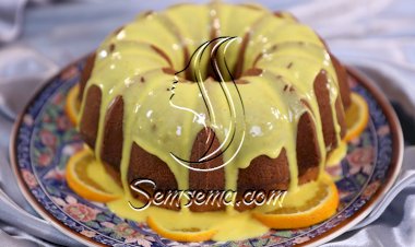 كيك البرتقال بالتغليفة الشهية بالفيديو