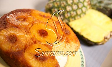 كيكة الأناناس الهشة بالفيديو