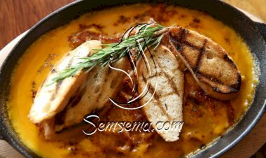 مقبلات اللحم بالجبن الذائب