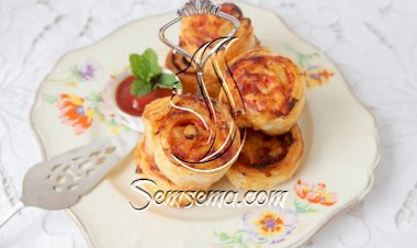 لفائف البف بالطماطم والروست بيف