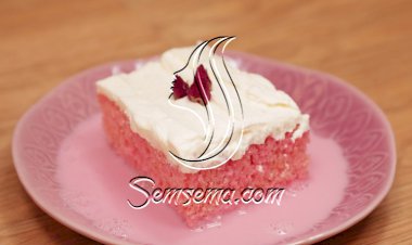 كيكة الورد بالفيديو