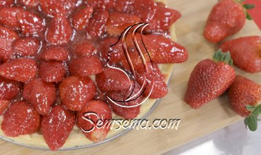 تارت الفراولة بالفيديو