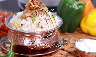 برياني الدجاج على الطريقة الأصلية بالفيديو