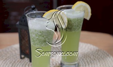 عصير ليمون ونعنع بالفيديو