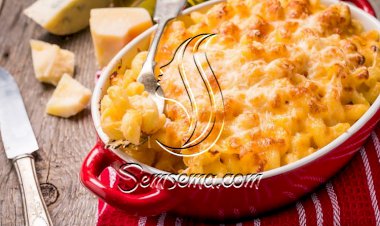 مكرونة بالجبن و الحليب للسحور