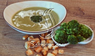 شوربة البروكلي السهلة