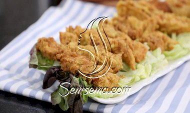 أصابع السمك المقرمشة بالفيديو