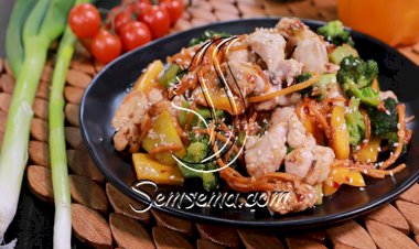 الدجاج الصيني بالفيديو