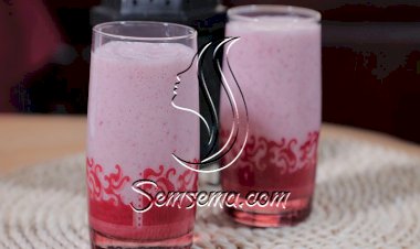 سموذي الفراولة بالفيديو