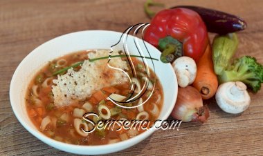 شوربة الخضار الايطالية