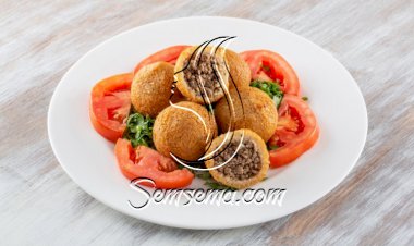 كبة البطاطس باللحم المفروم