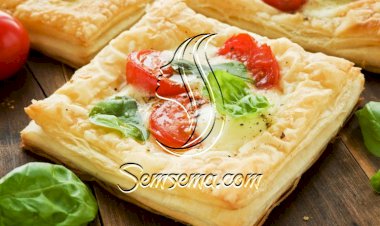 فطائر جبن التشيدر مع الطماطم للسحور