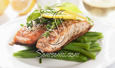 سلمون مشوي على الطريقة التايلندية للرجيم