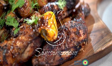 دجاج مقلي على الهواء بالفيديو