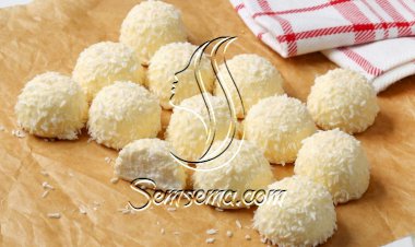 حلى جوز الهند بعشر دقائق