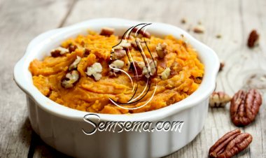 بطاطا حلوة مهروسة بالجوز للسحور