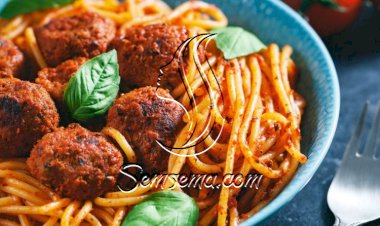سباغيتي مع كرات اللحم