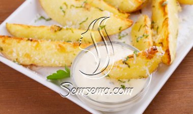 بطاطس محمرة بجبن البارميزان للسحور