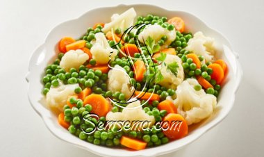 خضار سوتيه متبلة بالثوم للرجيم