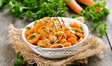 سلطة الجزر المسلوق بالبقدونس