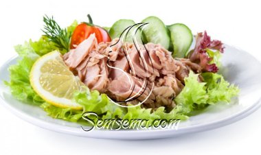 سلطة التونة بالخس للرجيم