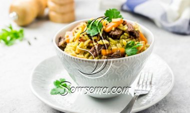 أرز باللحم والجزر