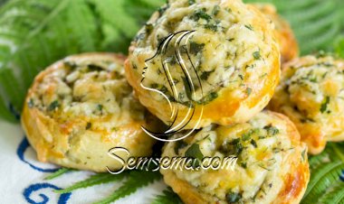 فطائر الجبن بالبقدونس للفطور