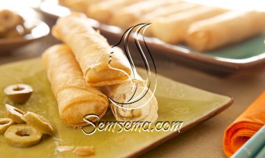 رولات الجبن بالزيتون