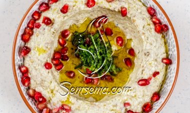 متبل الباذنجان بالرمان