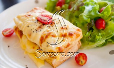 توست مقلي بالبيض للفطور