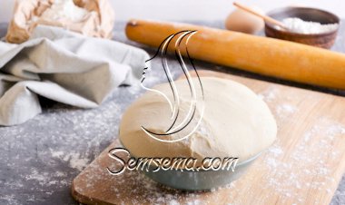 عجينة العشر دقائق بدون حليب