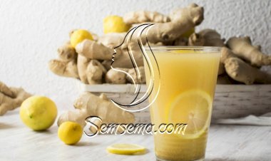عصير الليمون بالزنجبيل