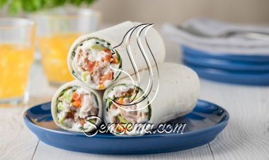 لفائف التونا بالأفوكادو للرجيم