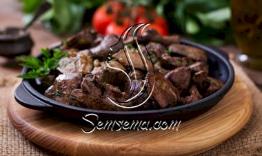 كبدة الدجاج بالفرن