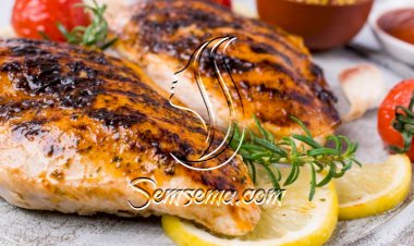 دجاج مشوي بالخردل والعسل للرجيم