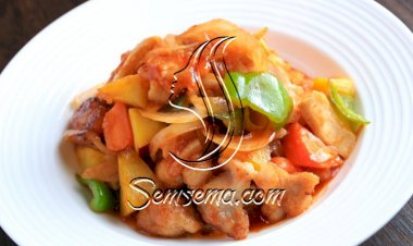 دجاج حامض حلو