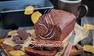 كيك الموز بالشوكولاتة