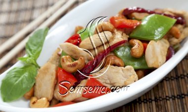 دجاج بالكاجو صحي