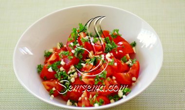 سلطة الطماطم الحارة
