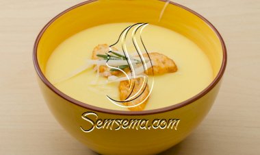 شوربة البطاطس بالجبن