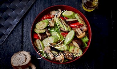 سلطة الخضراوات المشويَّة