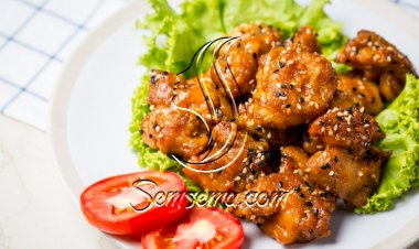 دجاج بصلصة الترياكي