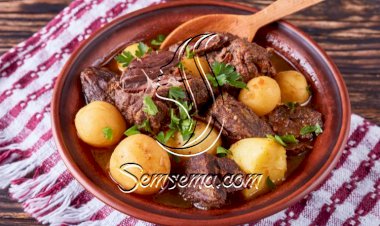 كباب الحلة بالبطاطس