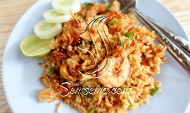 أرز صيادية بالجمبري