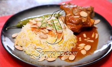 أرز مديني باللحم لغداء العيد بالفيديو