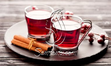 شاي بالقرفة والتوت البري