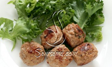 كرات اللحم المشوية للرجيم