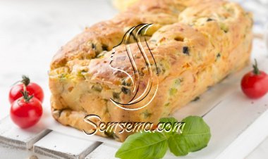 كيكة الجبن والزعتر