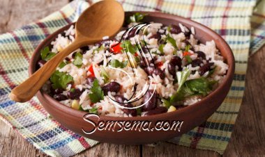 أرز بالفاصوليا الحمراء المكسيكية للرجيم